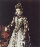 SANCHEZ COELLO, Alonso The Infanta Isabella Clara Eugenia oil on canvas